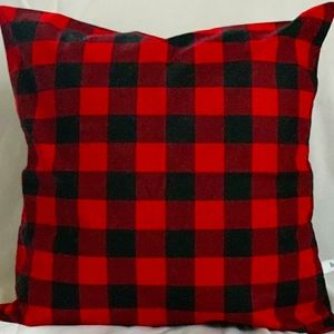 14×14 buffalo plaid envelop pillow case